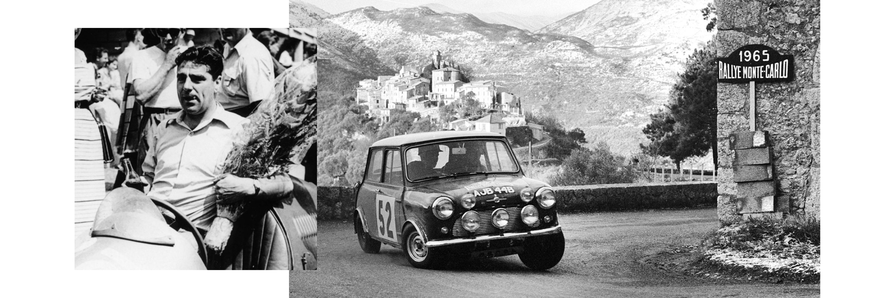 John Cooper – Mini Cooper – Rallye de Monte-Carlo en 1965